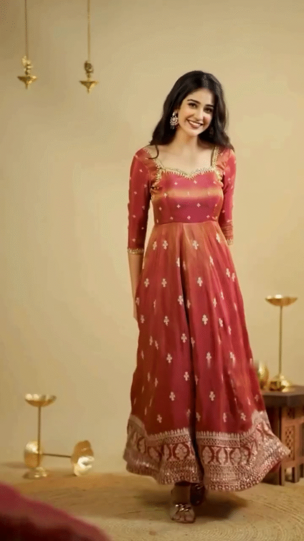 Midnight Blue Mirror Work Lehenga Set with Front-Slit Jacket Blouse - Image 6