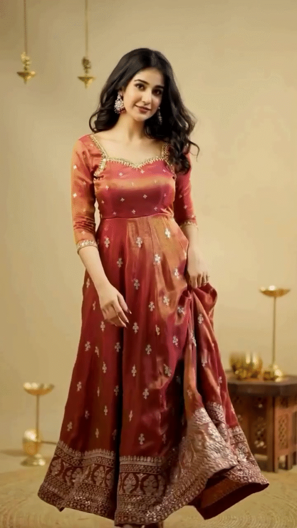 Midnight Blue Mirror Work Lehenga Set with Front-Slit Jacket Blouse - Image 9
