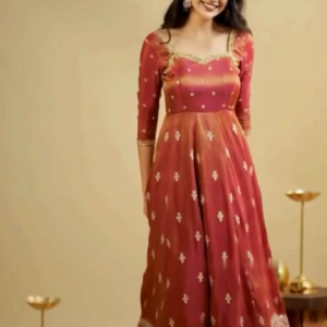 Midnight Blue Mirror Work Lehenga Set with Front-Slit Jacket Blouse