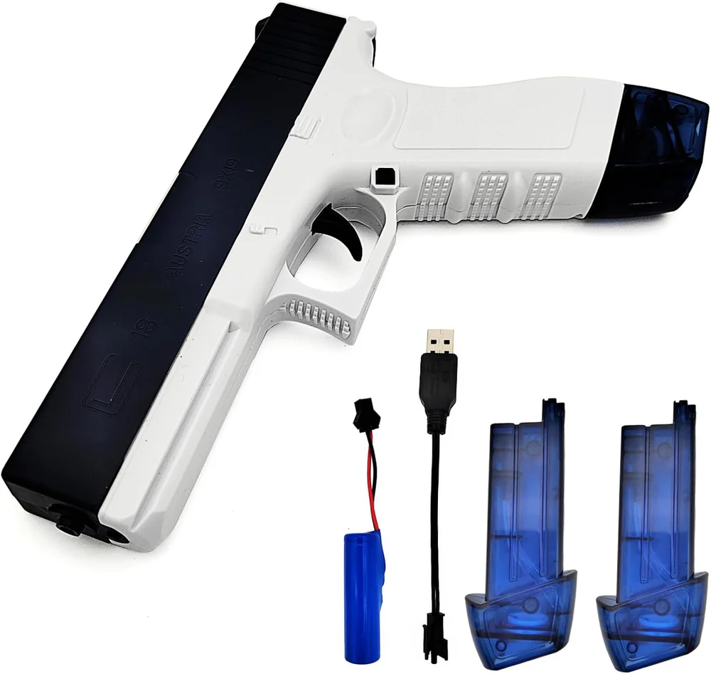 Electric Water Gun with One-Touch Continuous Shooting