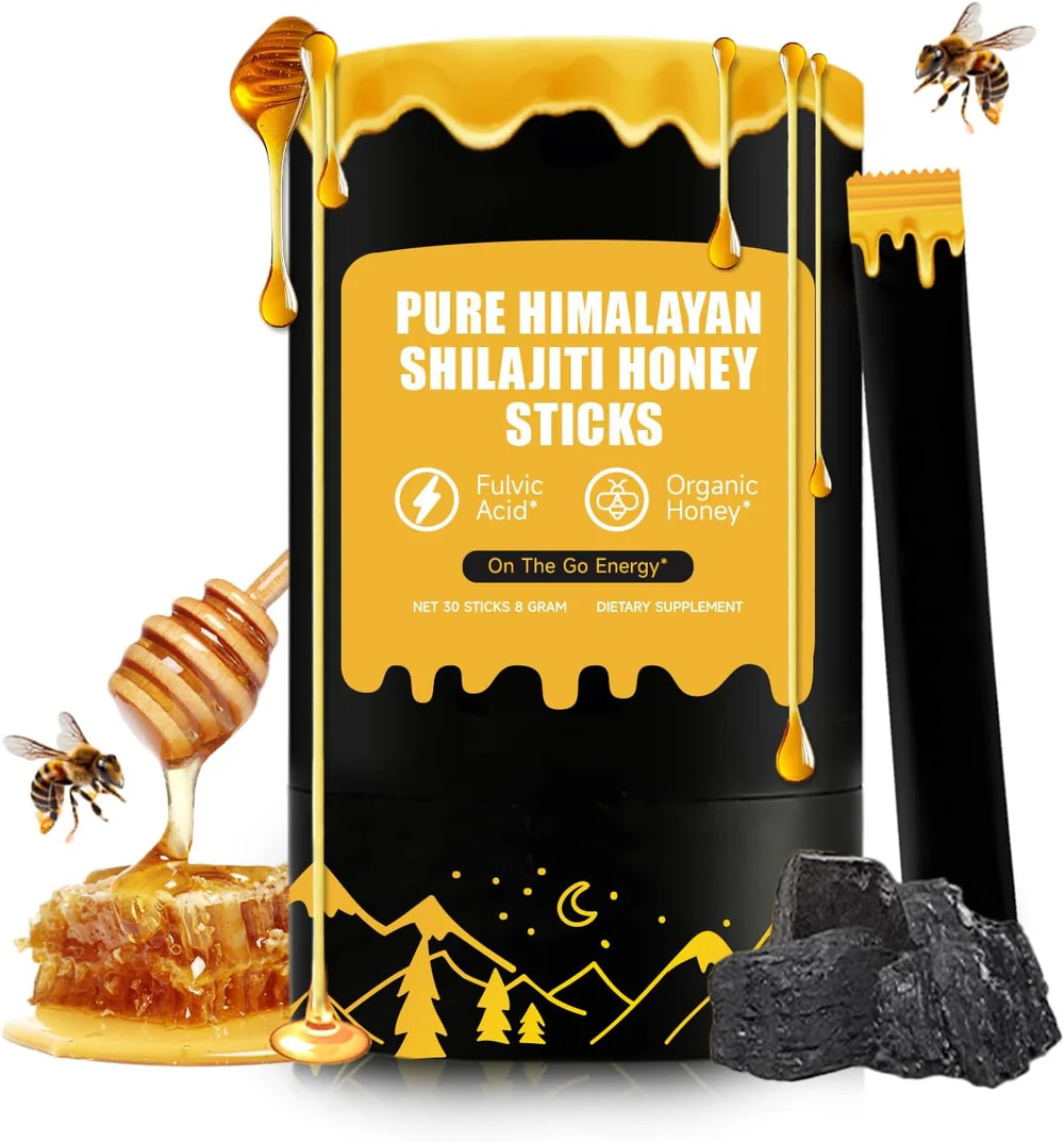 Pure Himalayan Shilajit Honey Sticks for Natural Energy - Image 2