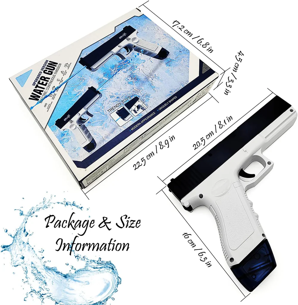 Electric Water Gun with One-Touch Continuous Shooting - Image 2