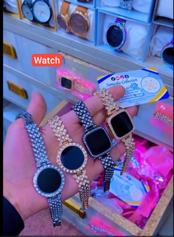 Luxury Crystal Bracelet Watches for Women – Elegant Partywear Collection