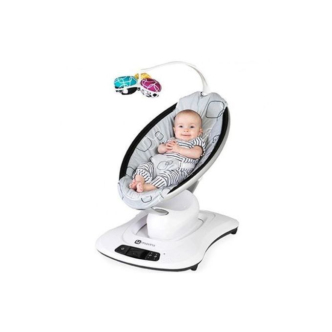 Automatic Baby Swing Chair with Plush Reclining Seat - Image 2