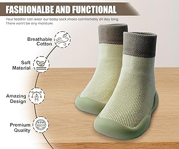 Breathable Baby Sock Shoes - Image 3