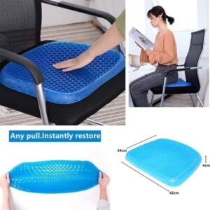 Honeycomb Gel Seat Cushion – Pressure Relief Cooling Chair Pad